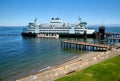 Mukilteo Ferry Dock Royalty Free Stock Photo