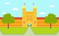Washington University in St. Louis - illustration Royalty Free Stock Photo