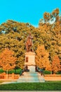 Washington, USA, James A. Garfield Monument by John Quincy Adams Ward Royalty Free Stock Photo