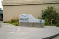 Welcome sign to Interpretive Center at Cape Disappointment State Park / Lewis and Clark National