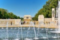Washington, USA, Monument National World War II Memorial. Royalty Free Stock Photo