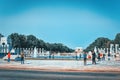 Washington, USA, Monument National World War II Memorial Royalty Free Stock Photo