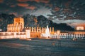 Washington, USA, Monument to National World War II Memorial Royalty Free Stock Photo