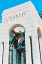 Washington, USA, Monument to National World War II Memorial Royalty Free Stock Photo