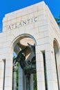 Washington, USA, Monument to National World War II Memorial. Royalty Free Stock Photo