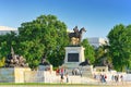 Washington, USA, United States Capitol, Ulysses S. Grant Memorial. Royalty Free Stock Photo