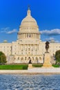 Washington, USA, United States Capitol, Ulysses S. Grant Memoria Royalty Free Stock Photo