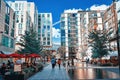 Washington, USA, urban cityscape of the city. Downtown district Royalty Free Stock Photo