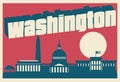 Washington DC postcard