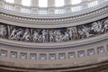 Interior of the Washington DC capitol hill dome. Royalty Free Stock Photo