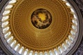 Interior of the Washington capitol hill dome Rotunda