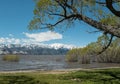 Washoe Lake Royalty Free Stock Photo