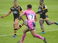 Wasps and The Exeter Chiefs at the Rugby 7 S Premiership Royalty Free Stock Photo