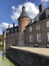 Wasserburg Anholt castle in Munsterland Royalty Free Stock Photo