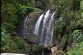 Wasserfall in den Bergen Sri Lankas