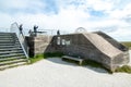 The \'Wasserman\' bunker at the wadden island in Schiermonnikoog a wadden island