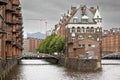 Wasserschloss Hamburg Royalty Free Stock Photo