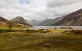 Wast water in english lake district Royalty Free Stock Photo