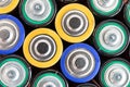 Waste batteries Royalty Free Stock Photo