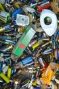 Waste batteries