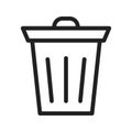 Waste Bin Royalty Free Stock Photo