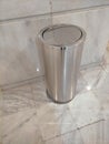 Waste box from Stainles steel Royalty Free Stock Photo