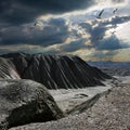 Waste heap of old colliery in Gorlovka 4