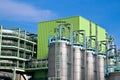 Waste incineration plant Royalty Free Stock Photo