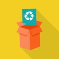 Waste Recycling Icon