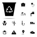 Waste recycling Waste recyclingicon. Energy icons universal set for web and mobile