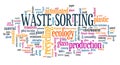 Waste sorting Royalty Free Stock Photo