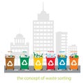 Waste sorting Royalty Free Stock Photo