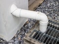 A waste water drainage Royalty Free Stock Photo