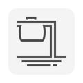 Waste water icon Royalty Free Stock Photo