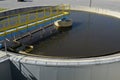 Waste water treatment plant Royalty Free Stock Photo