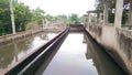 Waste water treatment plant in sri lanka Royalty Free Stock Photo