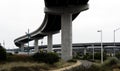 The wasteland below the highway interchange