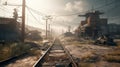 Wasteland\'s Beauty: Unreal Engine\'s Megapixel Cinematics with Insane Details and Cinematic Lightning