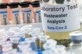 Wastewater samples, analysis of sars-cov-2 virus in patients infected by human coronavirus 229E