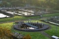 Wastewater Treatment Plant in Park Designed Area