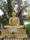 Buddha in the grounds of Wat Aham, Luang Prabang