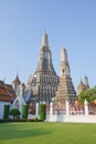 Wat aroon landmark of bangkok thailand Royalty Free Stock Photo