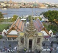 Wat arun in bangkok Royalty Free Stock Photo