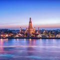 Wat Arun night view Temple