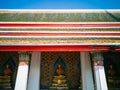 Inside part of temple in Wat Arun, Bangkok Royalty Free Stock Photo