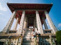 Part of temple in Wat Arun, Bangkok Royalty Free Stock Photo