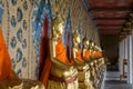 Wat Arun ordination hall buddhas