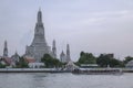 Wat Arun Ratchawararam Beautiful Temple landmark in Bangkok city Thailand Royalty Free Stock Photo