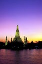 Wat Arun Chao Phraya River Bangkok Thai Temple Thailand