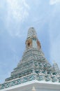 Wat Arun Ratchawararam Ratchawaramahawihan or Temple of Dawn in Bangkok Yai district, Thailand